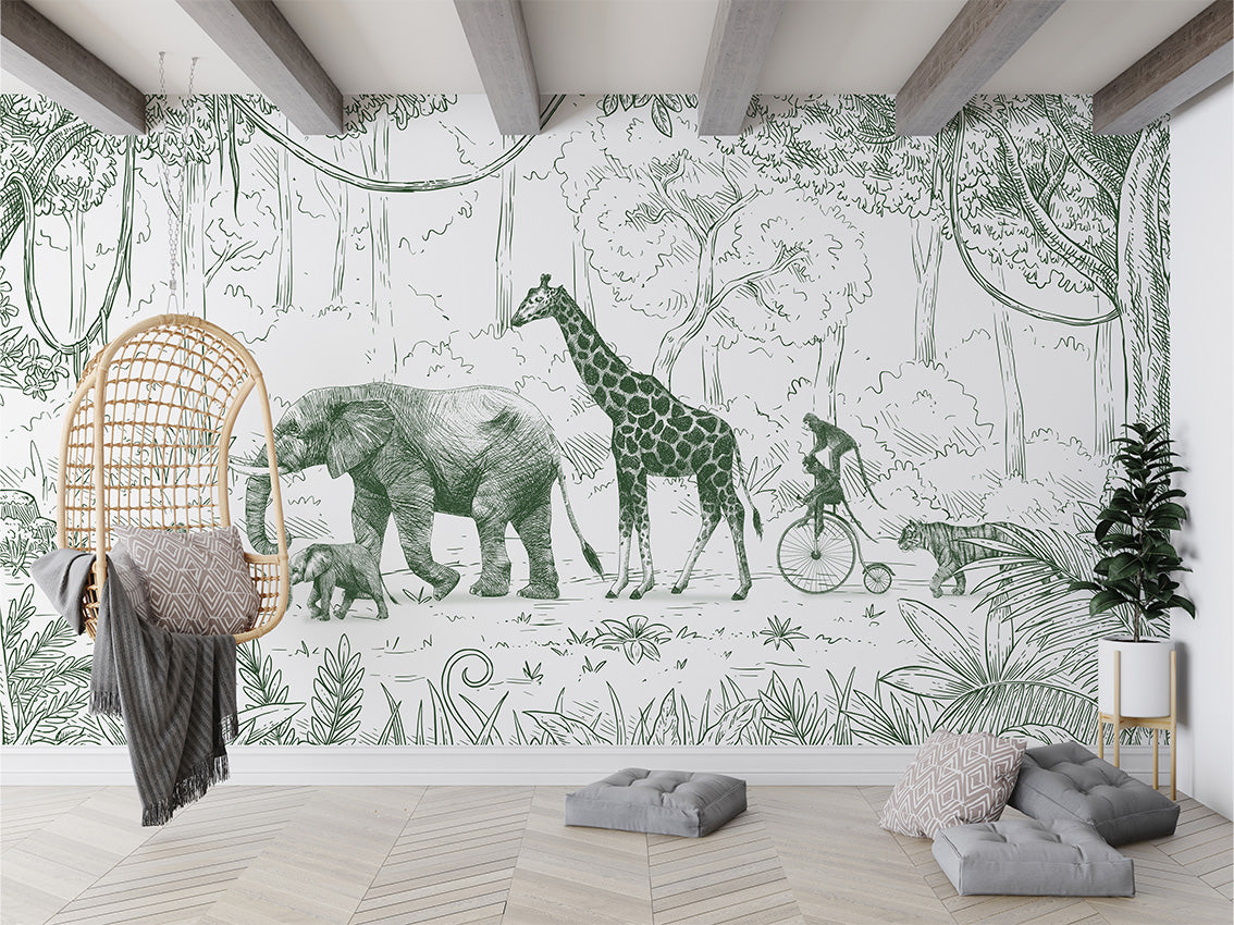 Animal Parade -  Green