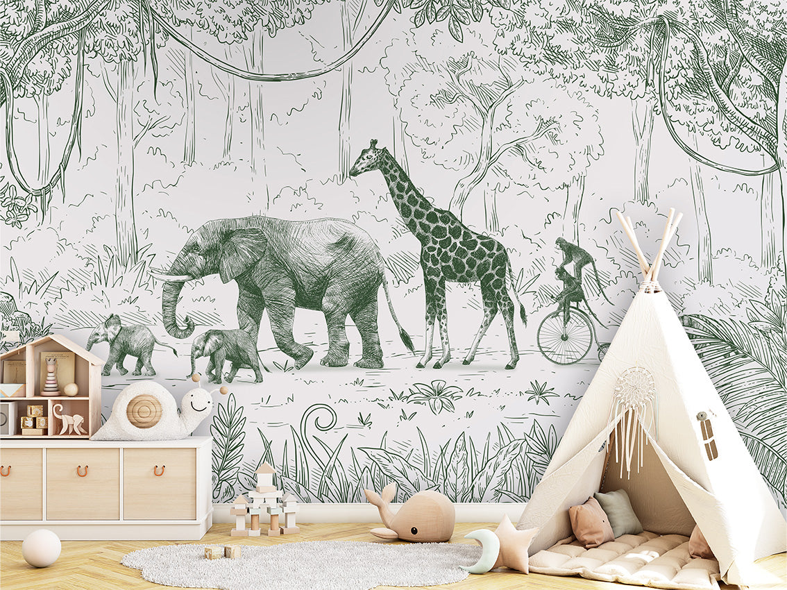 Animal Parade -  Green