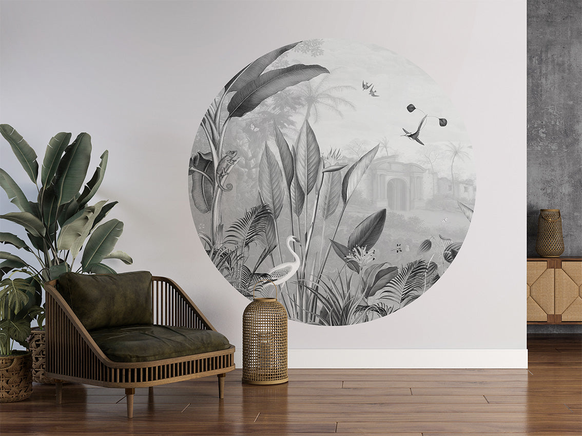 Botanical Beauty - B&amp;W Dot