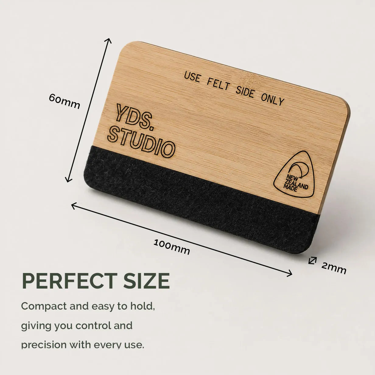 Bamboo Decal Squeegee