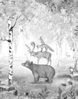 Bear King - B&W