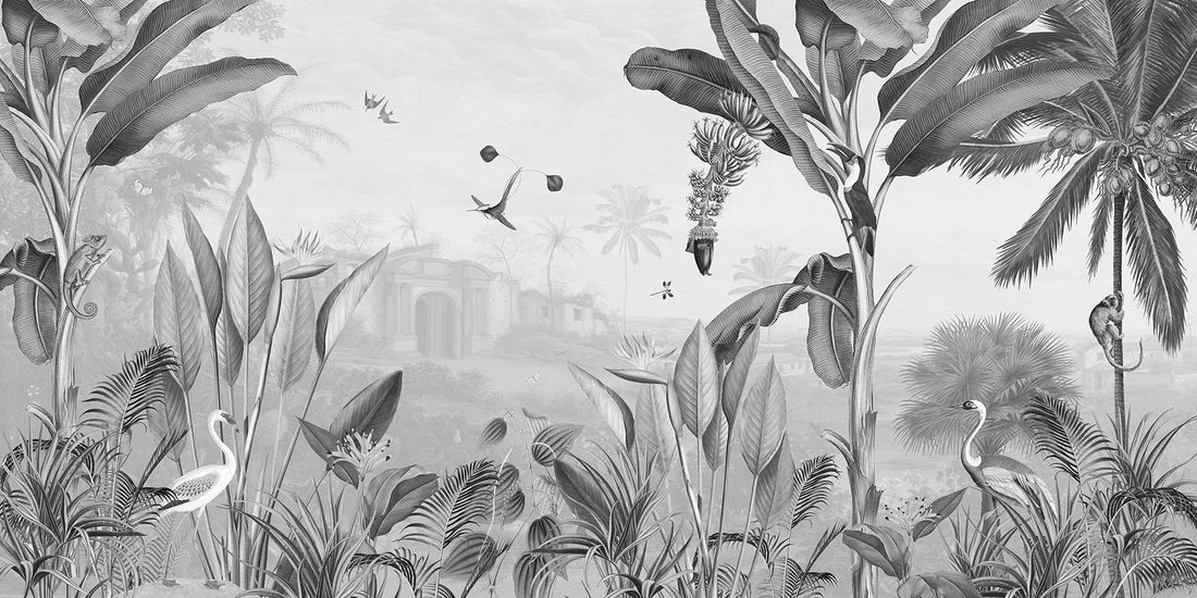 Botanical Beauty - B&W