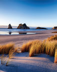 Calm Beach View Mural
