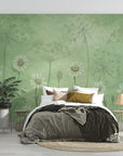 Dazzling Daisies - Green