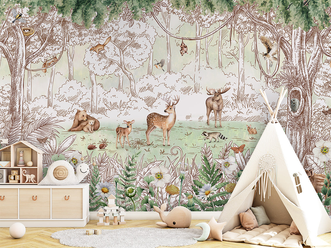 Forest Friends - Spring