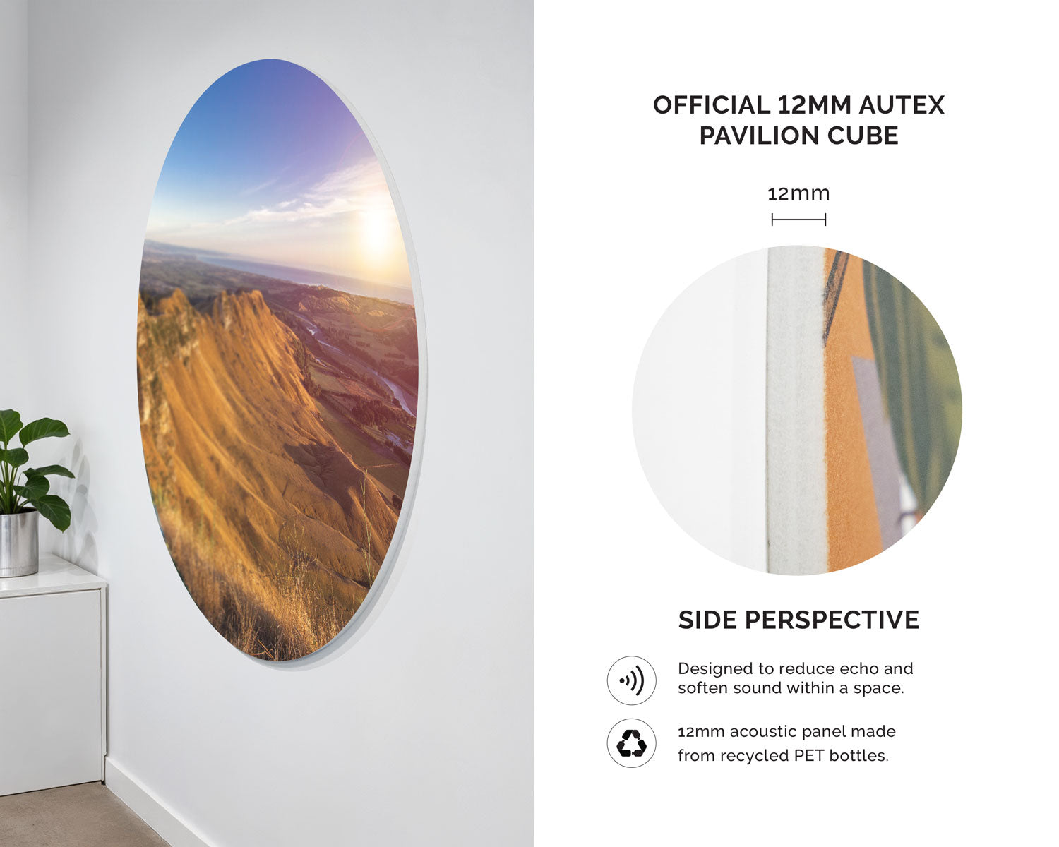 Te Mata Sunrise Acoustic Wall Art