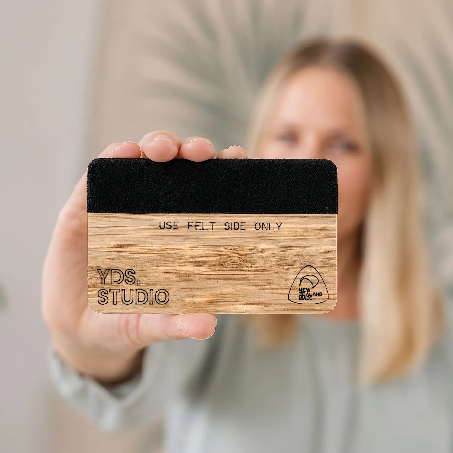 Bamboo Decal Squeegee