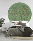 Lemon Tree Chinoiserie - Green Dot