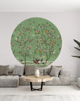 Lemon Tree Chinoiserie - Green Dot