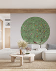 Lemon Tree Chinoiserie - Green Dot