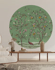 Lemon Tree Chinoiserie - Green Dot