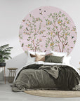Lemon Tree Chinoiserie - Pink Dot