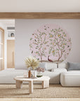 Lemon Tree Chinoiserie - Pink Dot
