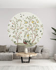 Lemon Tree Chinoiserie - White Dot
