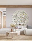 Lemon Tree Chinoiserie - White Dot