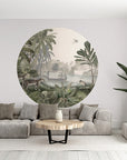 Leopard Landscape - Green Dot