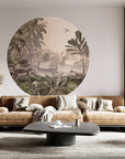 Leopard Landscape - Sepia Dot