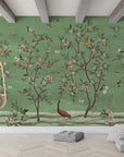 Lemon Tree Chinoiserie - Green