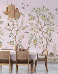 Lemon Tree Chinoiserie - Pink