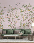 Lemon Tree Chinoiserie - Pink