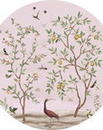 Lemon Tree Chinoiserie - Pink Dot