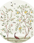 Lemon Tree Chinoiserie - White Dot