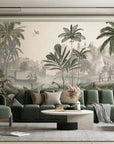 Leopard Landscape - Green