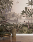 Leopard Landscape - Sepia