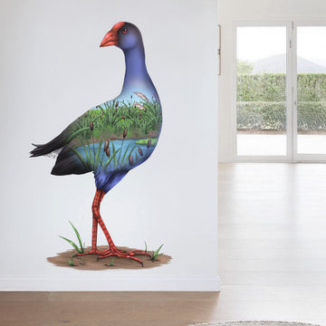 Pukeko Birds Eye View