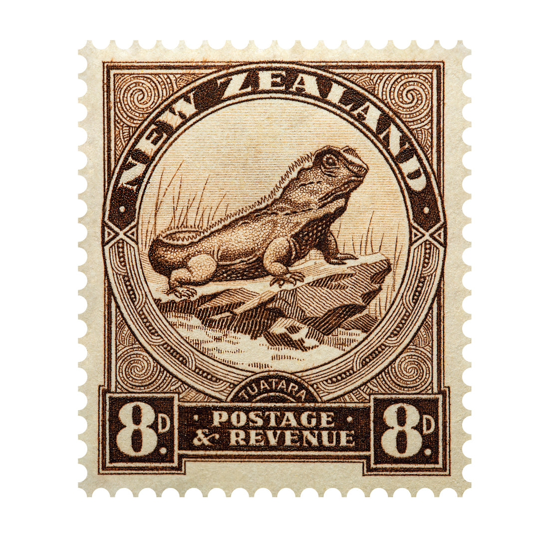 1935 Tuatara stamp