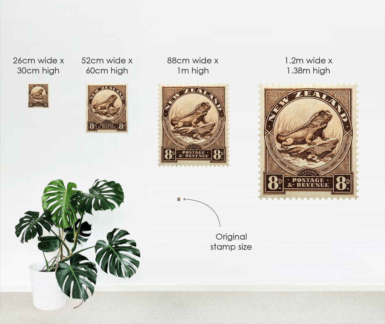 1935 Tuatara stamp