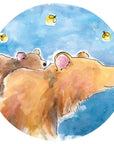 Bear & baby cub