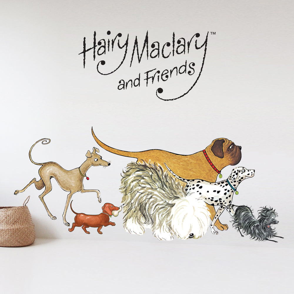 Hairy Maclary wall art collection