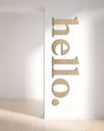 Hello - Bamboo