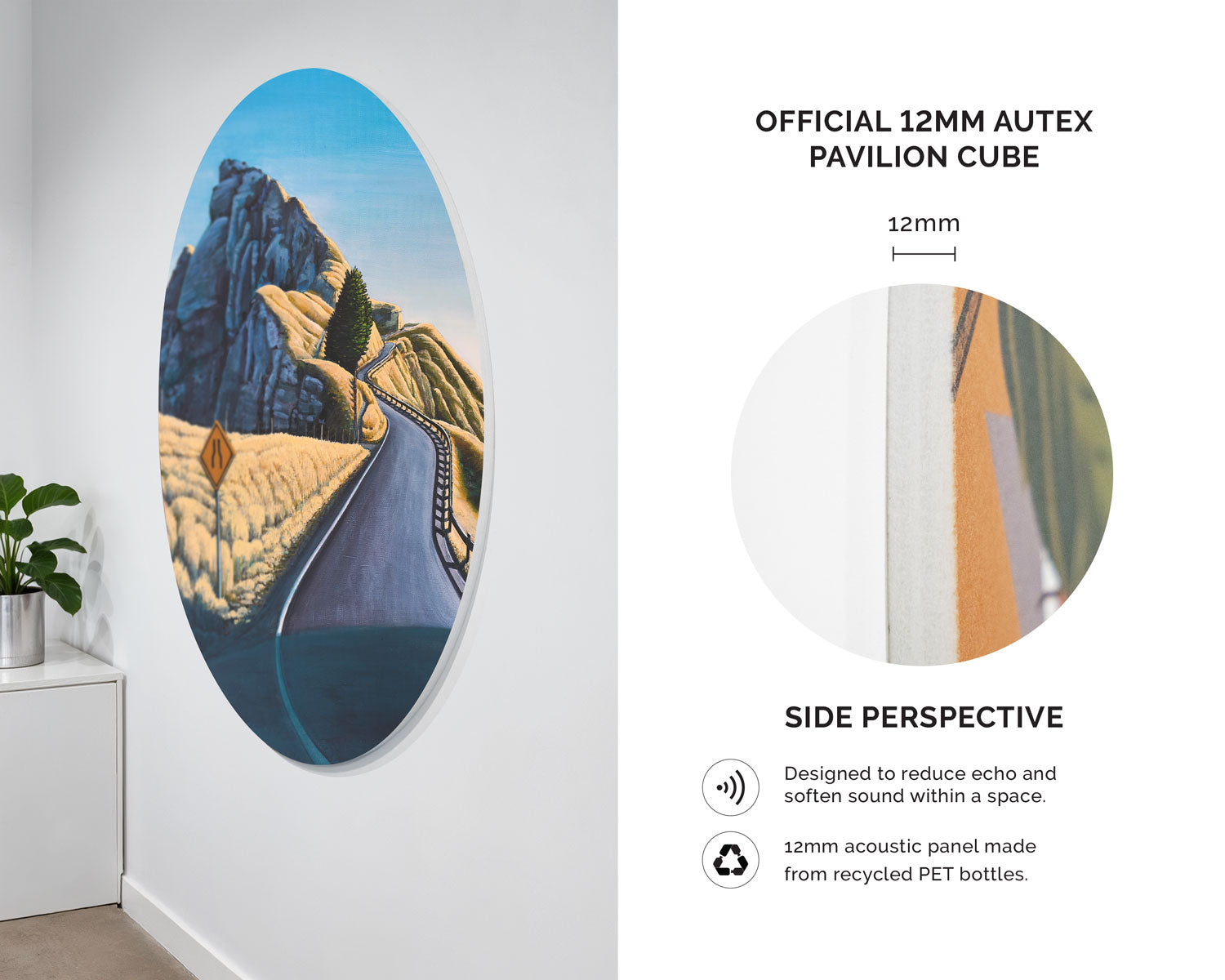 Te Mata Peak Road Acoustic Wall Art