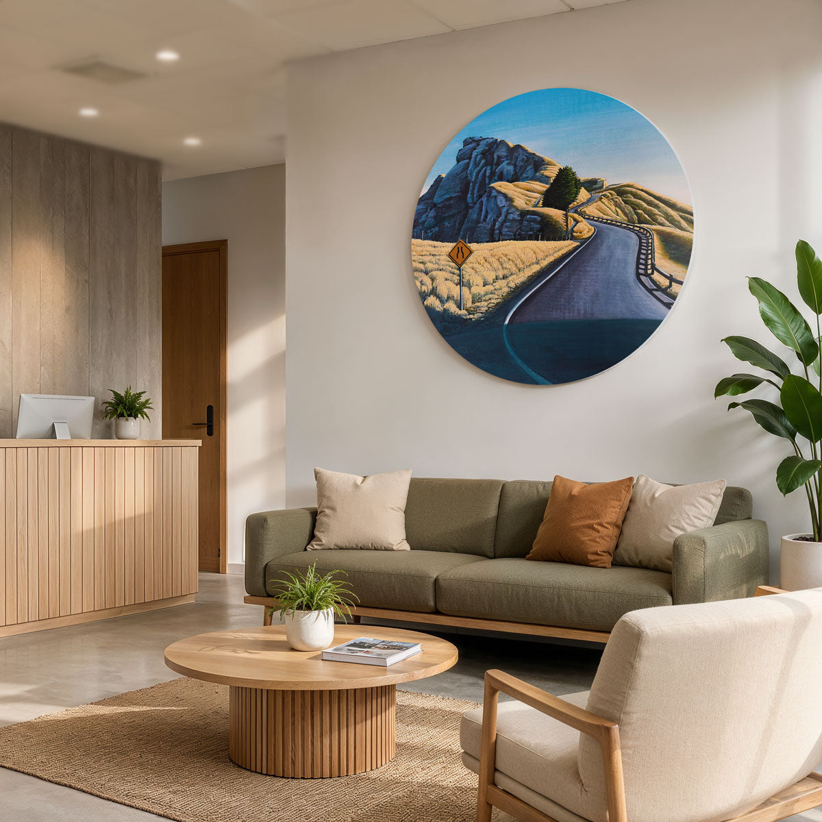Te Mata Peak Road Acoustic Wall Art