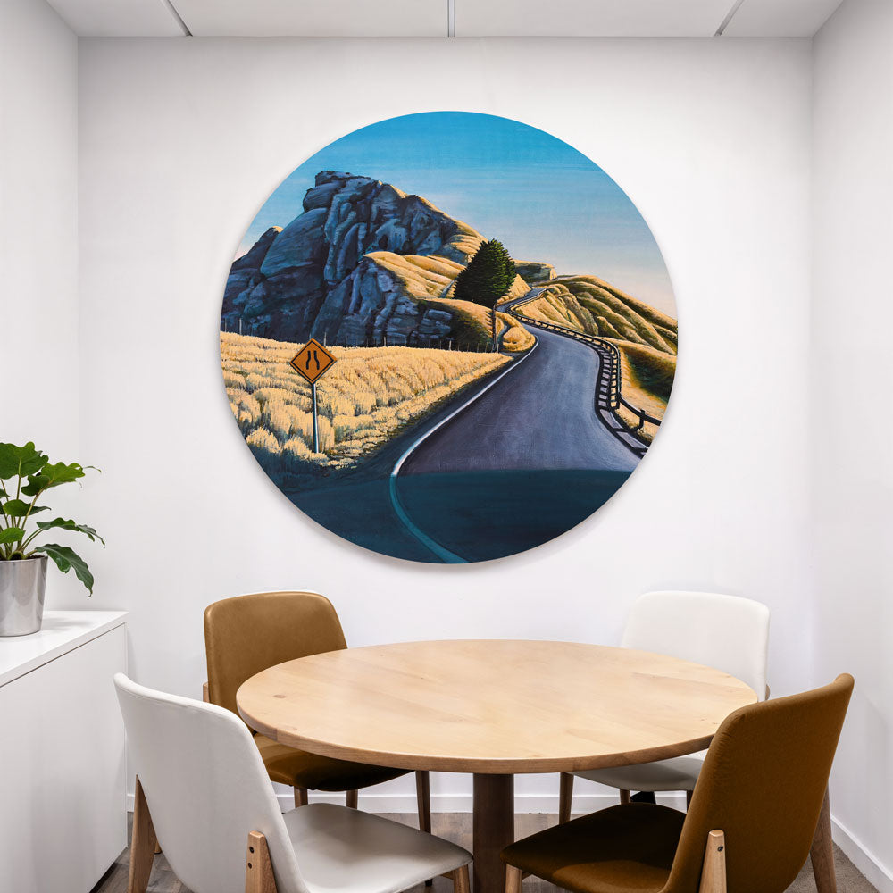 Te Mata Peak Road Acoustic Wall Art