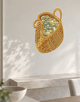 Kaimoana Kete wall decal room visualisation – limestone console room