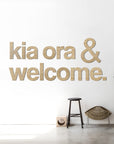 Kia ora & Welcome - Bamboo