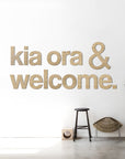 Kia ora & Welcome - Bamboo