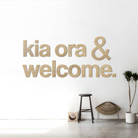Kia ora & Welcome - Bamboo