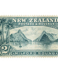 1898 Milford Sound Stamp