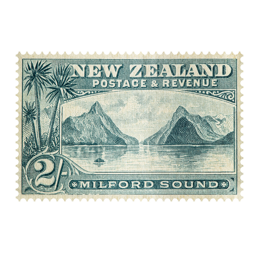 1898 Milford Sound Stamp