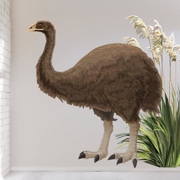 Moa wall decal