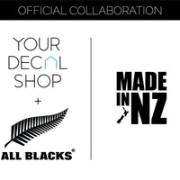 All Blacks Rugby Shirt wall decal