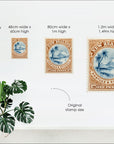 1898 NZ One Penny stamp