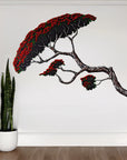 Pohutukawa Branch wall decal