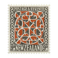 1938 9D NZ stamp