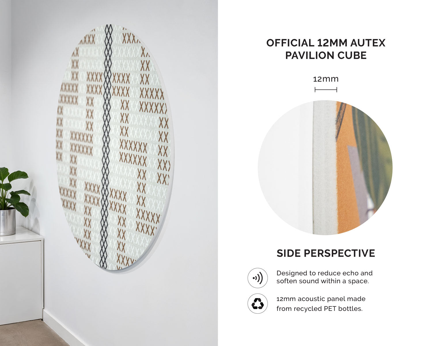 Pouhine-poutama Acoustic Wall Art