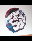 Tui & Fantail in Pohutukawa